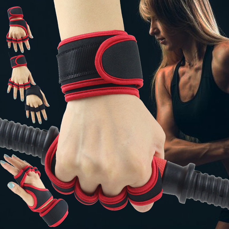 Weightlifting Gloves - Fitness Uomo Donna Guanti Palestra Sollevamento