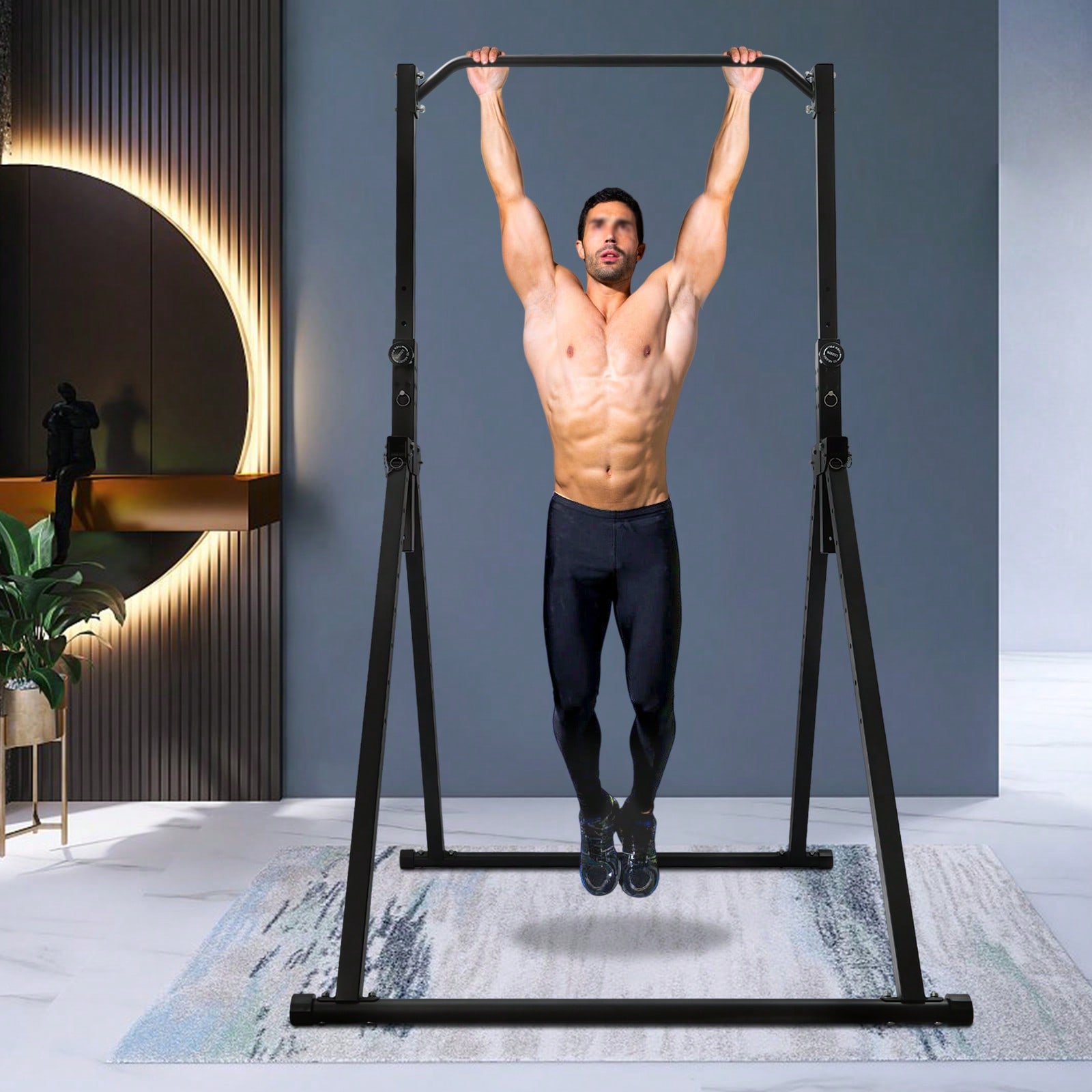 Pull Up Bar - Stazione per trazioni triangolare, barra per