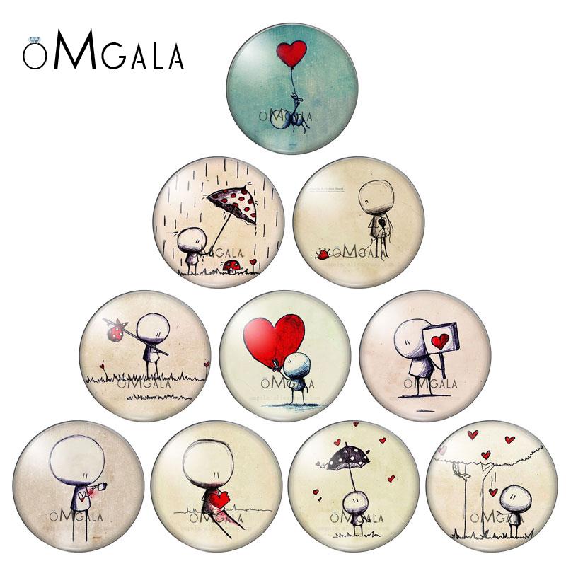 Chalk Bag - Disegni semplici di burattini e cuore