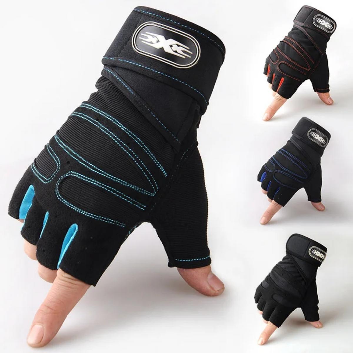 Weightlifting Gloves - Guanti da polso per sollevamento pesi