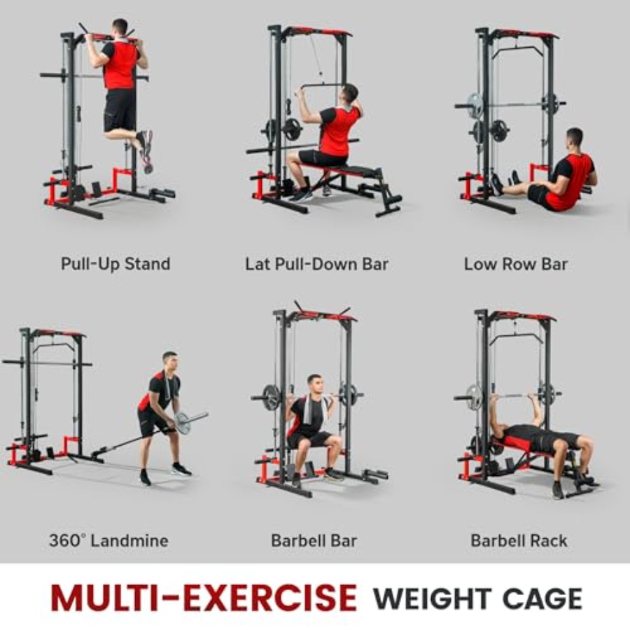 Power Cage Smith Machine Multi - Pull Up Bar recensione e prezzo
