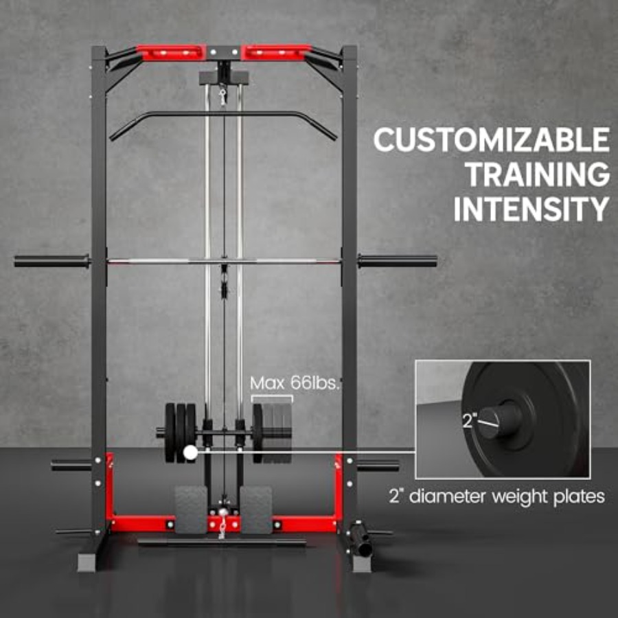 Power Cage Smith Machine Multi - Pull Up Bar recensione e prezzo