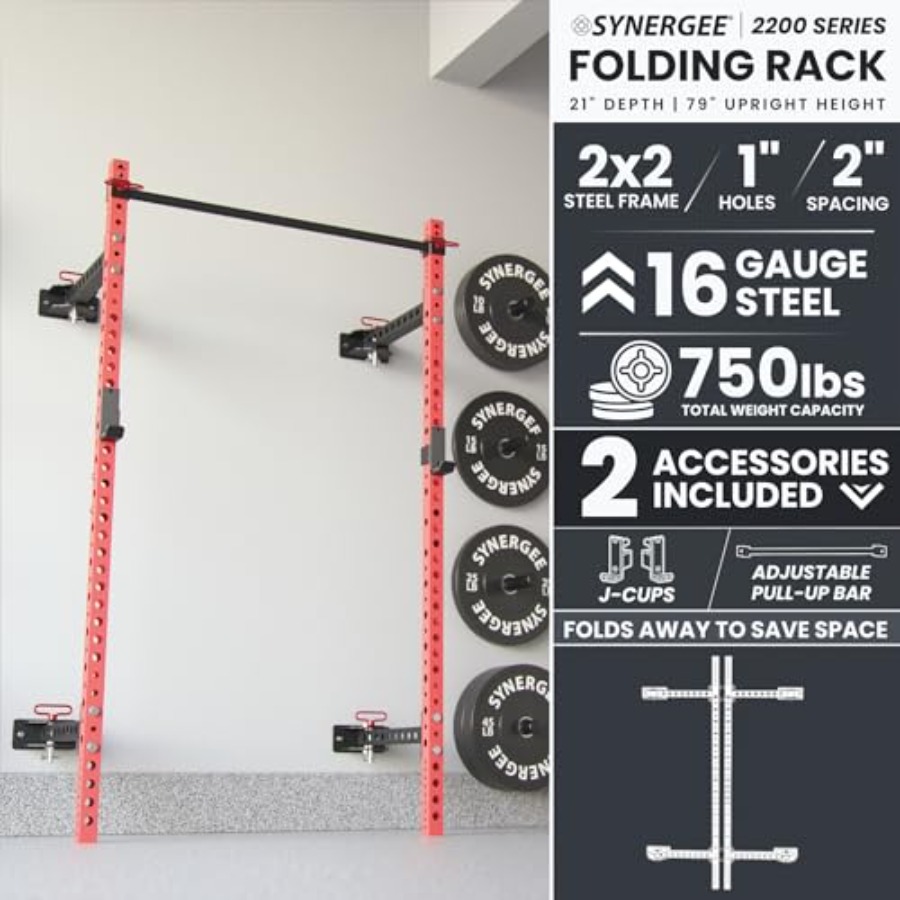 Rack Pieghevole Serie 2200 con - Pull Up Bar recensione e prezzo