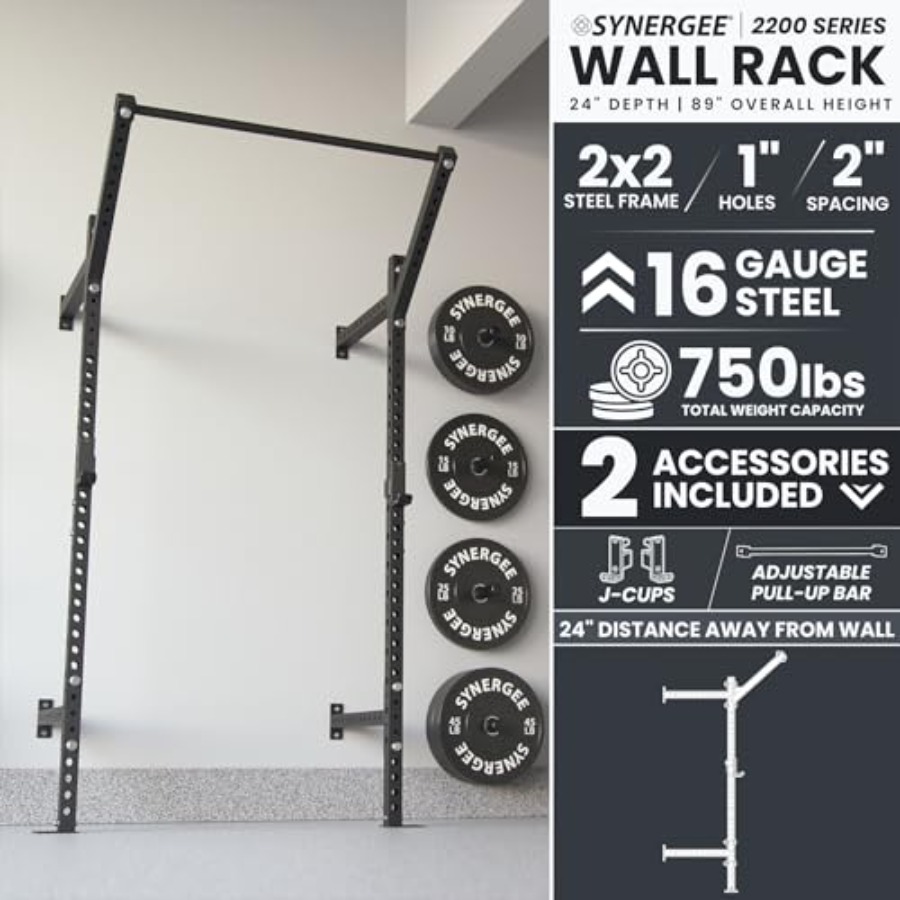 Rack per squat a parete per us - Pull Up Bar recensione e prezzo