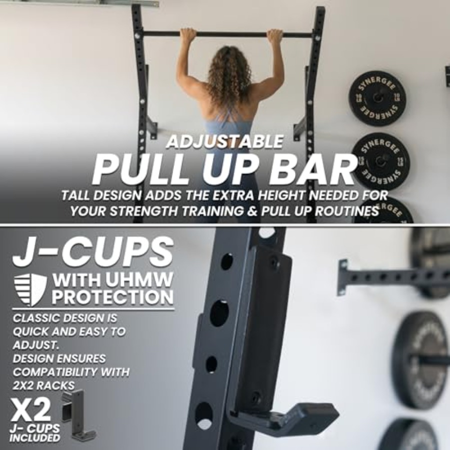 Rack per squat a parete per us - Pull Up Bar recensione e prezzo