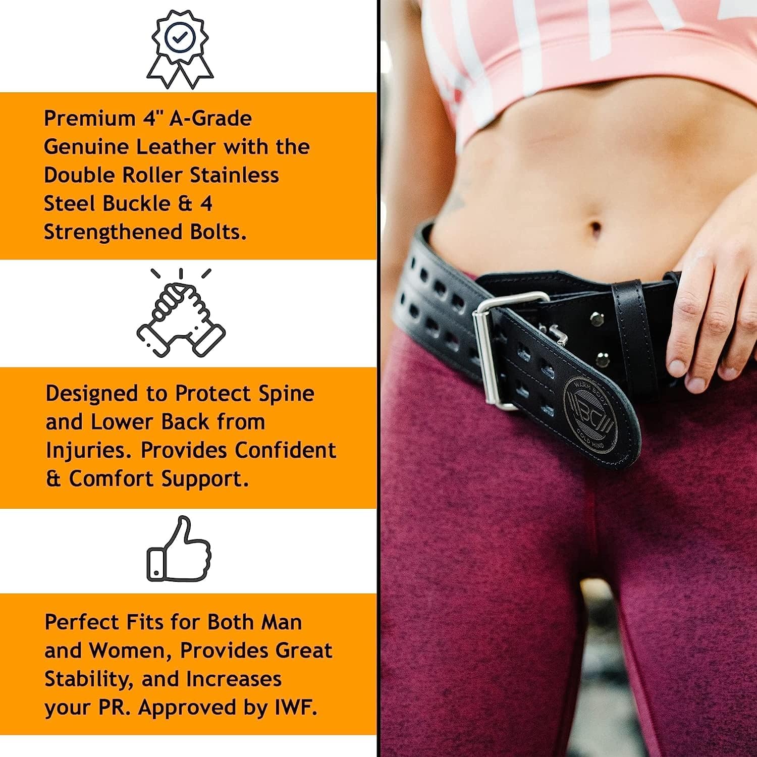 Cintura in Pelle per Sollevame - Lifting Belt recensione e prezzo