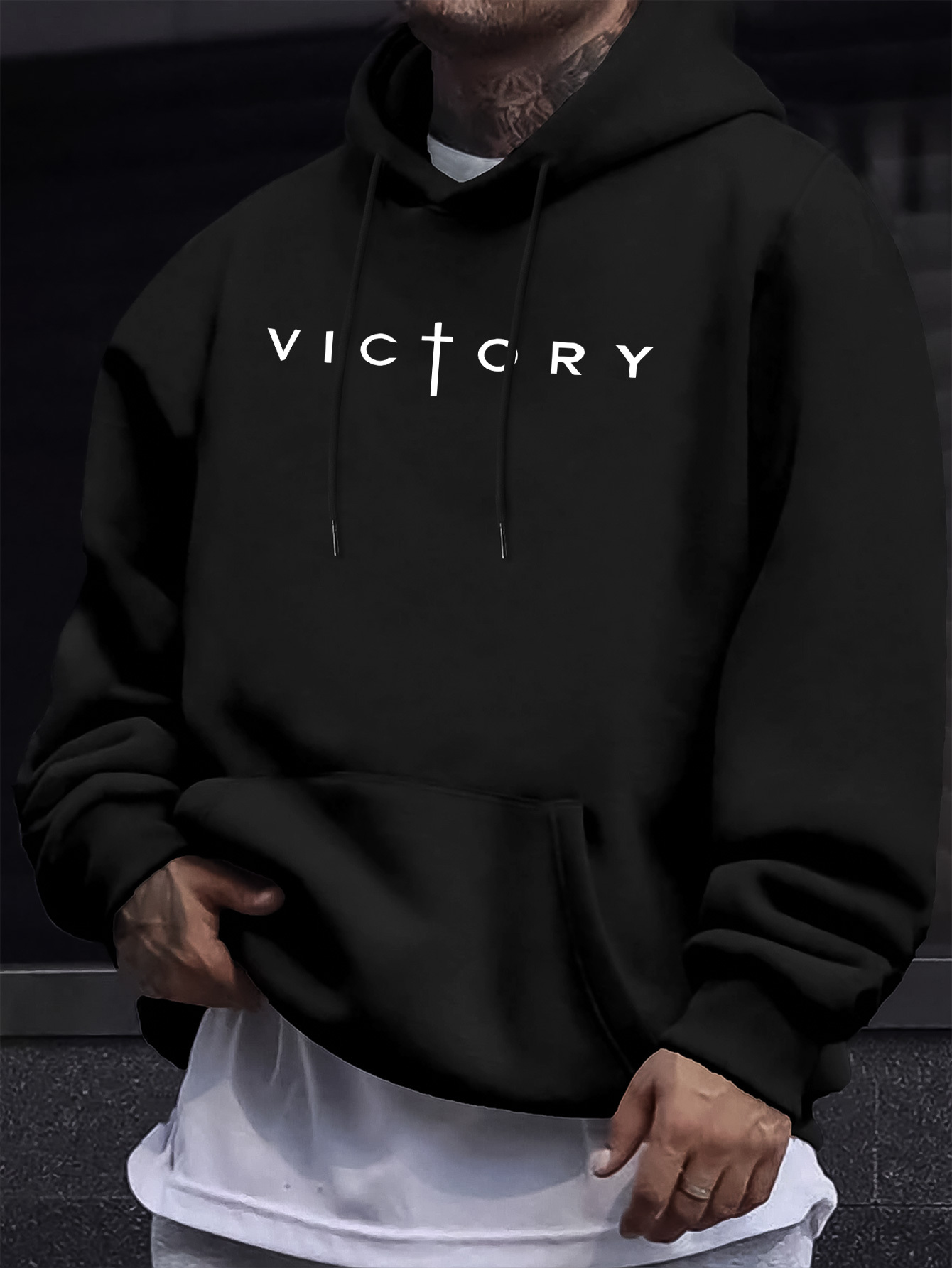 Felpa con cappuccio da uomo, c - Crossfit Victory recensione e prezzo