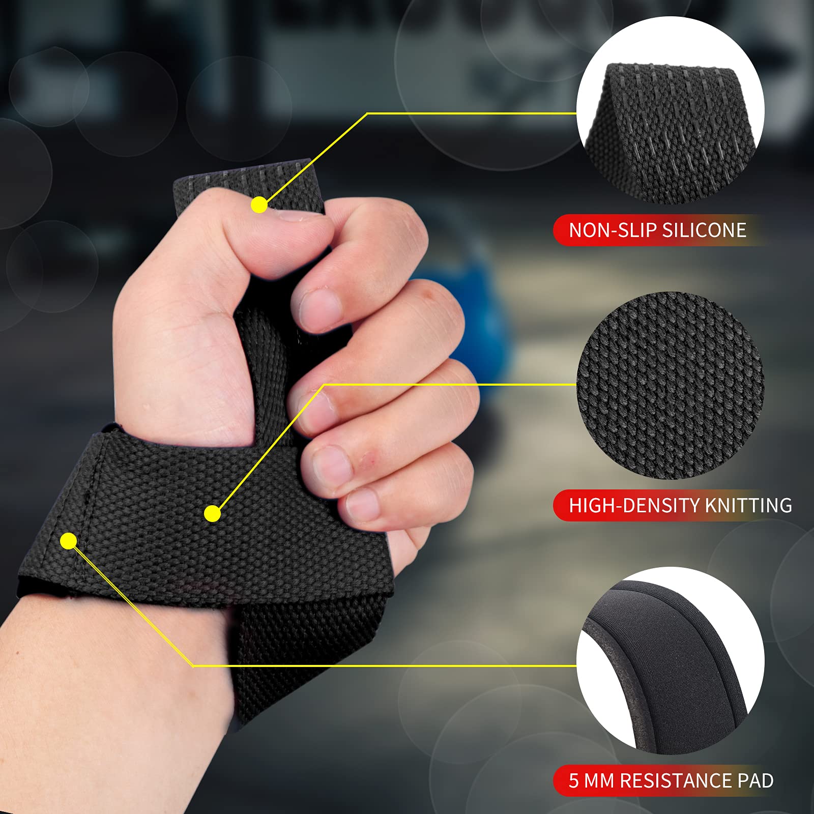 2 Pezzi Fasce da Sollevamento  - Weightlifting Gloves recensione e prezzo